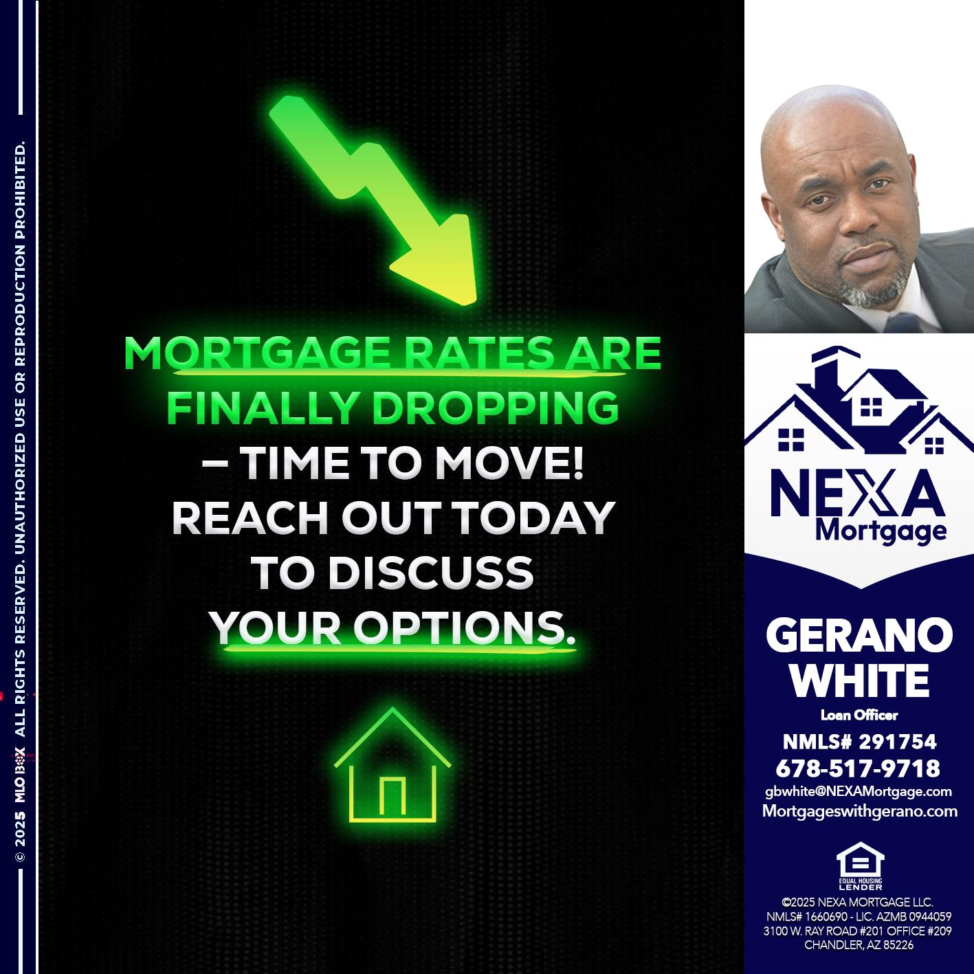 MORTGAGE RATES - Gerano White -Loan Officer