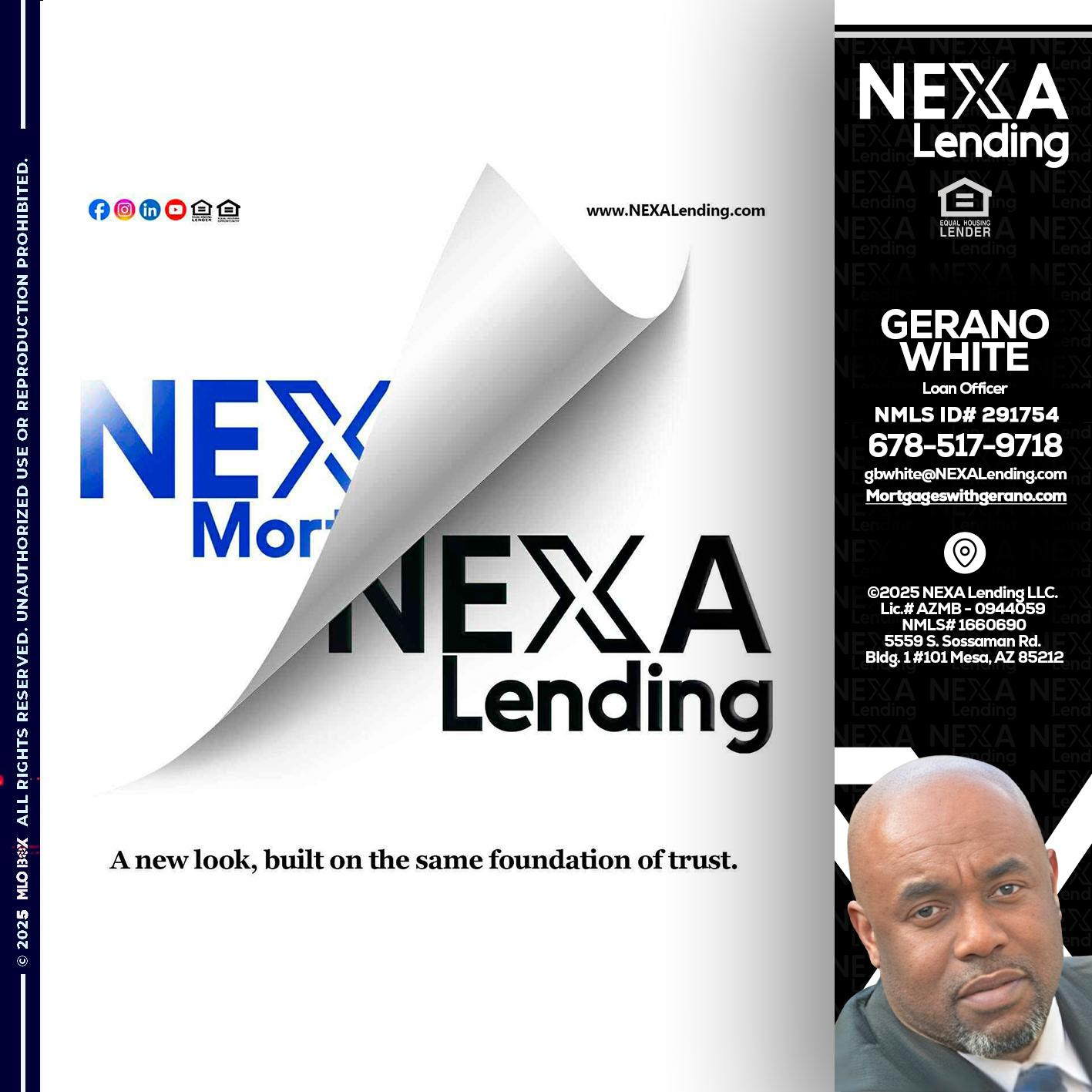 NEXA LENDING - Gerano White -Loan Officer