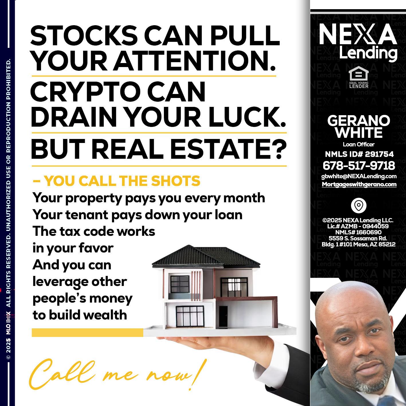 STOCK CAN - Gerano White -Loan Officer