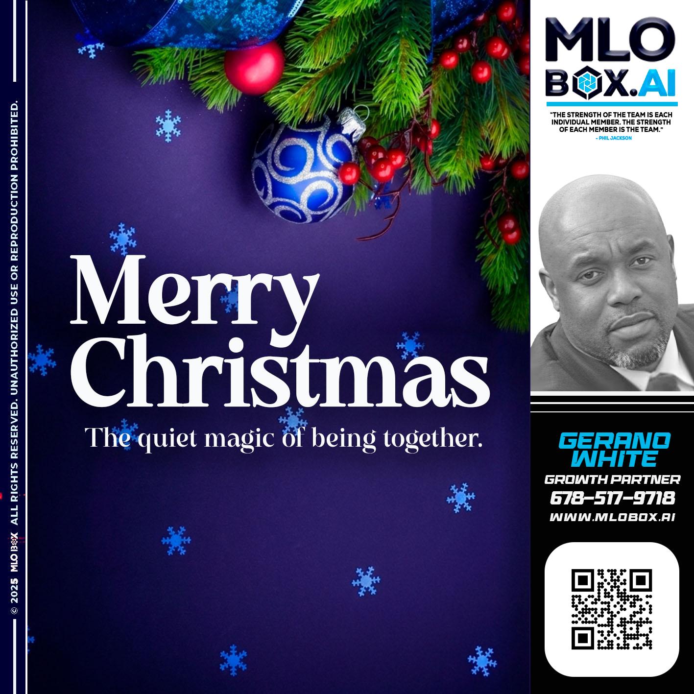 merry christmas - Gerano White -Loan Officer