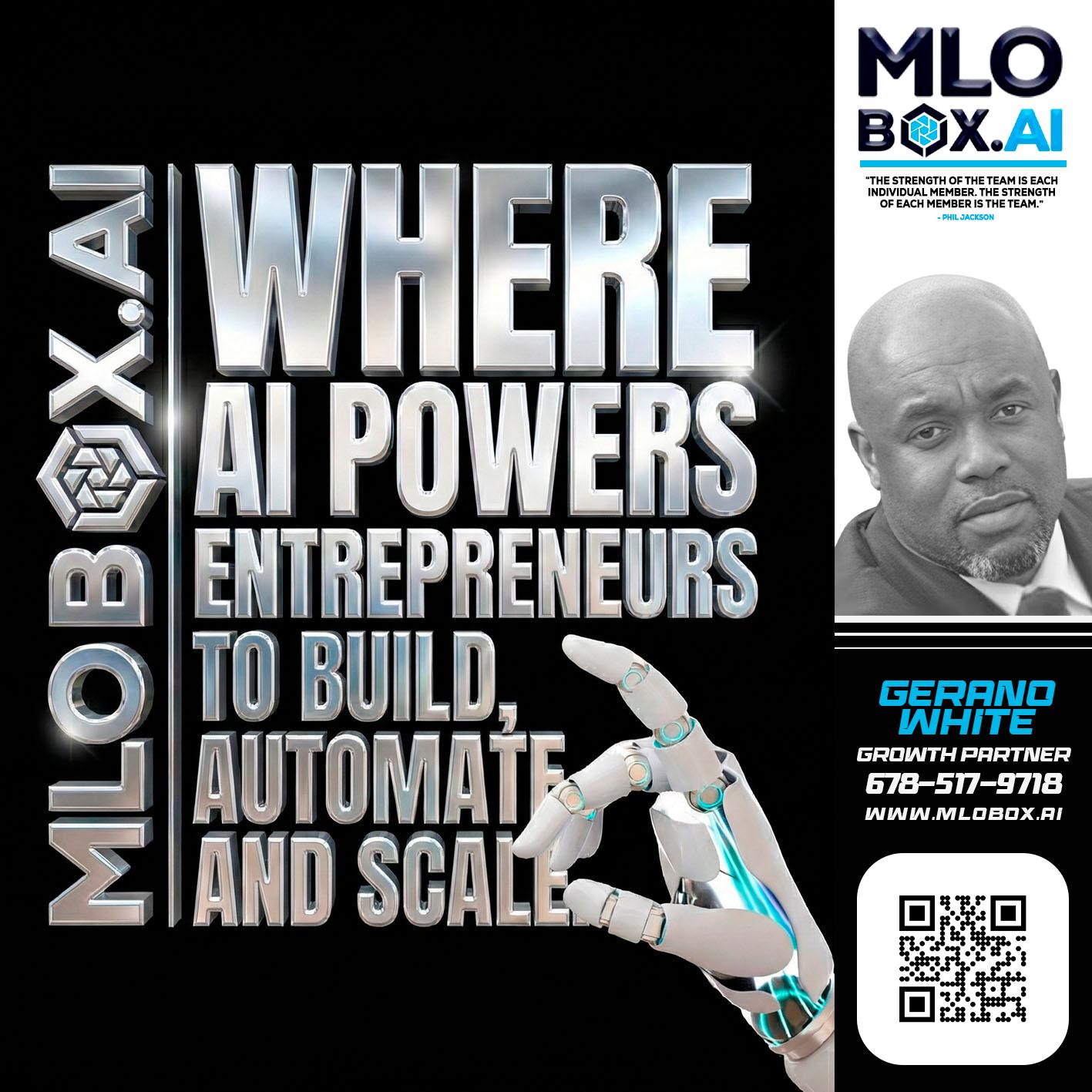WHERE AI POWERS - Gerano White -Loan Officer