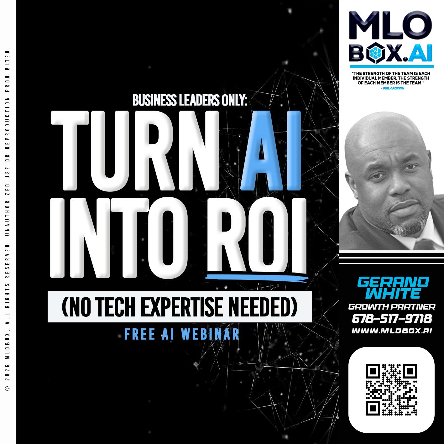 TURN AI - Gerano White -Loan Officer