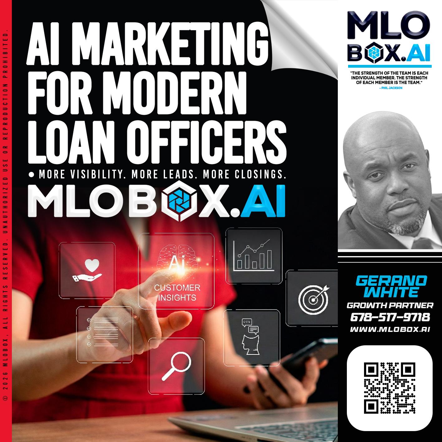 AI MARKETING - Gerano White -Loan Officer