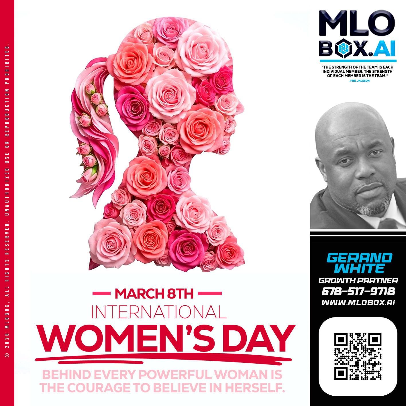 MARCH 8TH - Gerano White -Loan Officer