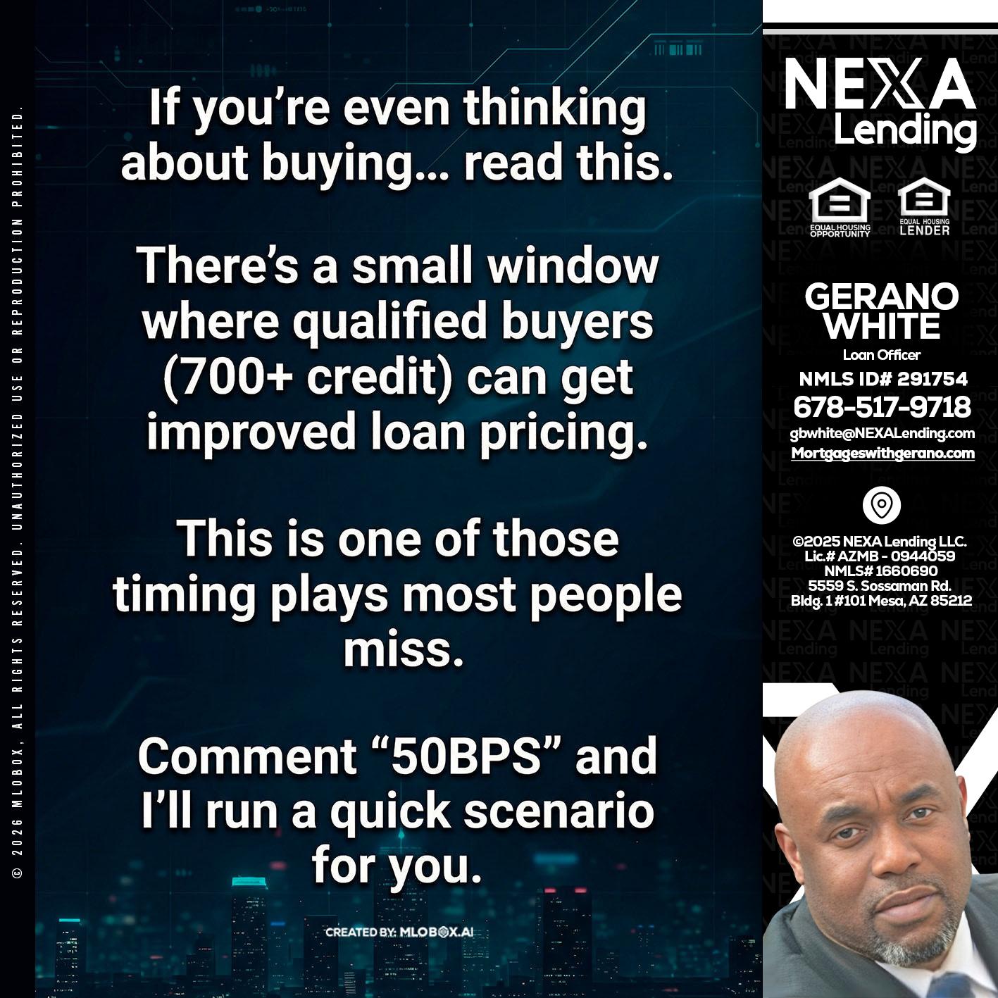 IF YOU EVER - Gerano White -Loan Officer