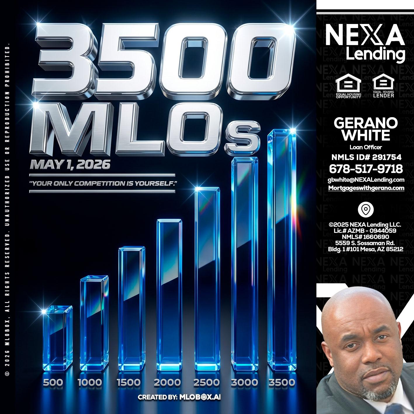 3500 MLOs - Gerano White -Loan Officer
