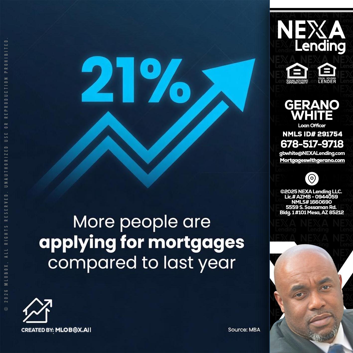 21% - Gerano White -Loan Officer