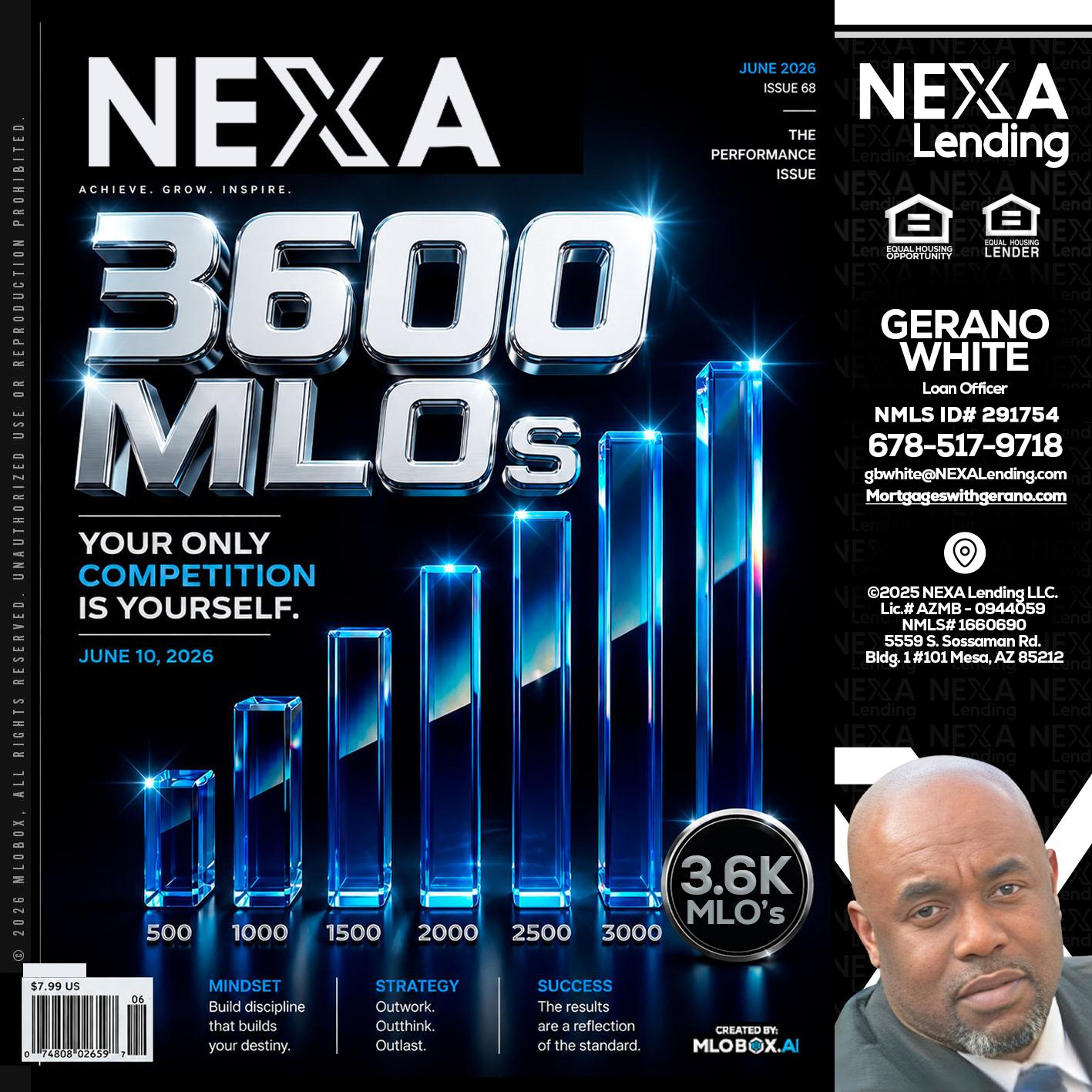 3600 MLOs - Gerano White -Loan Officer